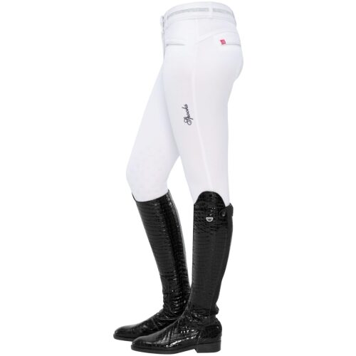 Sarina Knee Grip Breeches - White