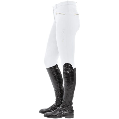 Annber Knee Grip Breeches - White