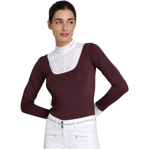 Show Shirt Tarah Longsleeve - Plum